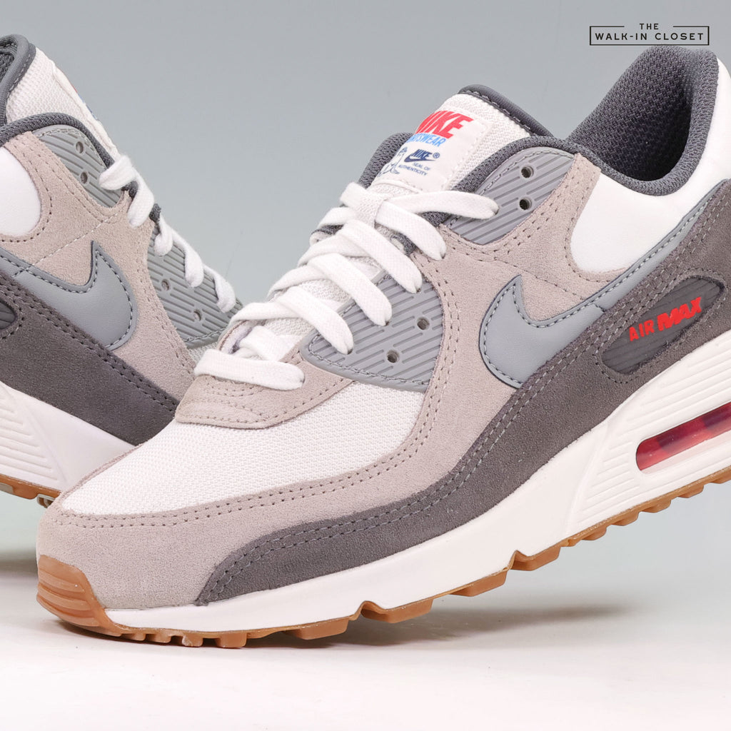 NIKE AIR MAX 90 PREMIUM MENS SNEAKERS -  IW6954-121