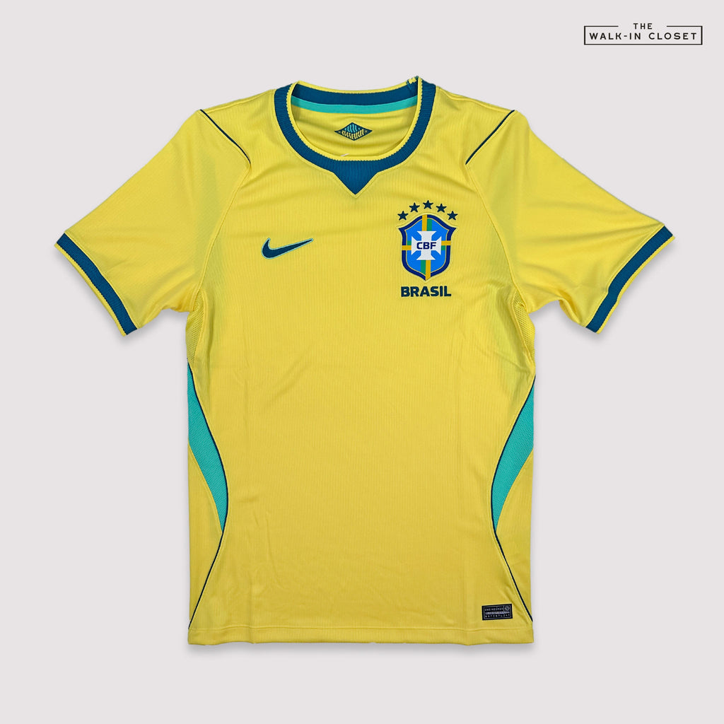 NIKE 'BRAZIL' NATIONAL TEAM 2026 STADIUM HOME MENS DRI-FIT SOCCER JERSEY - IF7054-724