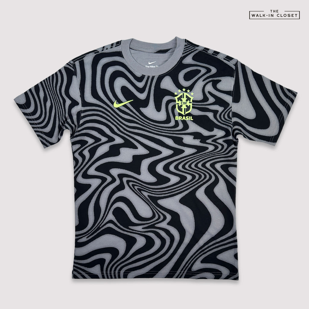 NIKE 'BRAZIL' MENS SOCCER T-SHIRT - IQ2272-002