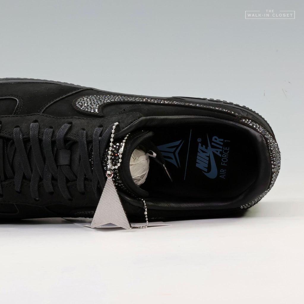 JA MORANT X NIKE AIR FORCE 1 LOW SWAROVSKI MENS SNEAKERS - IQ9772-001