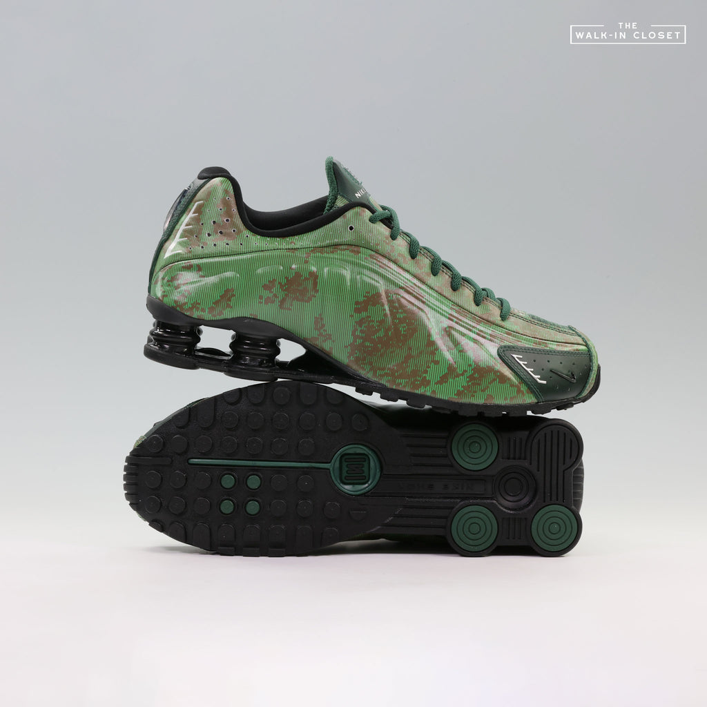 NIKE SHOX R4 'NOBLE GREEN' MENS SNEAKERS - IQ0636-300