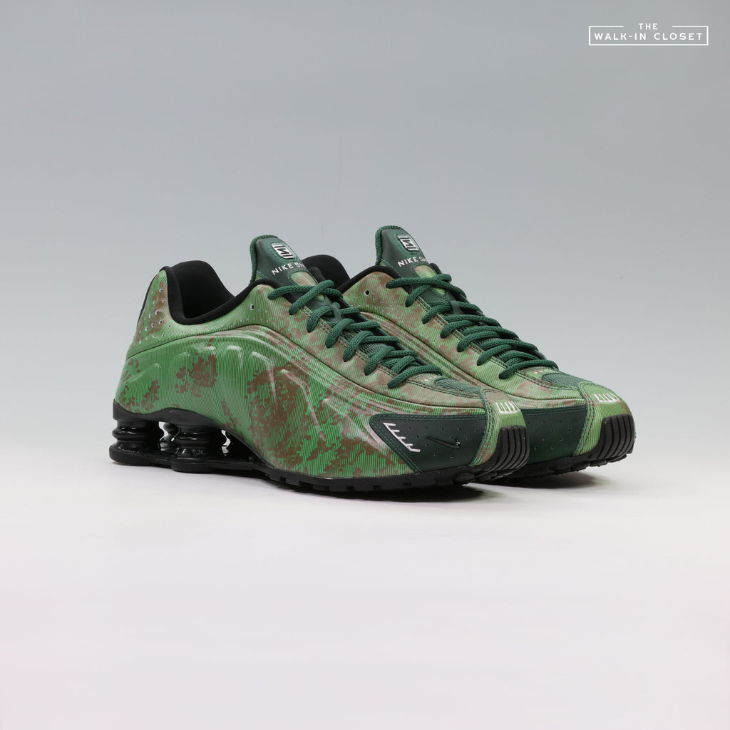 NIKE SHOX R4 'NOBLE GREEN' MENS SNEAKERS - IQ0636-300