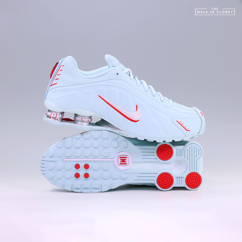 NIKE SHOX R4 'PUERTO RICO' MENS SNEAKERS - IQ1867-474