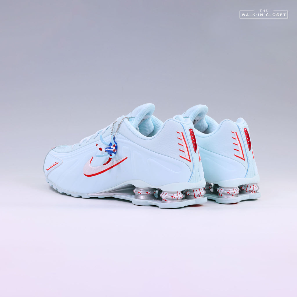 NIKE SHOX R4 'PUERTO RICO' MENS SNEAKERS - IQ1867-474