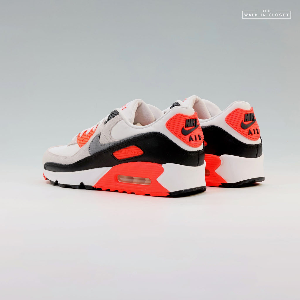 NIKE AIR MAX 90 'INFRARED' MENS SNEAKERS -IU1055-100