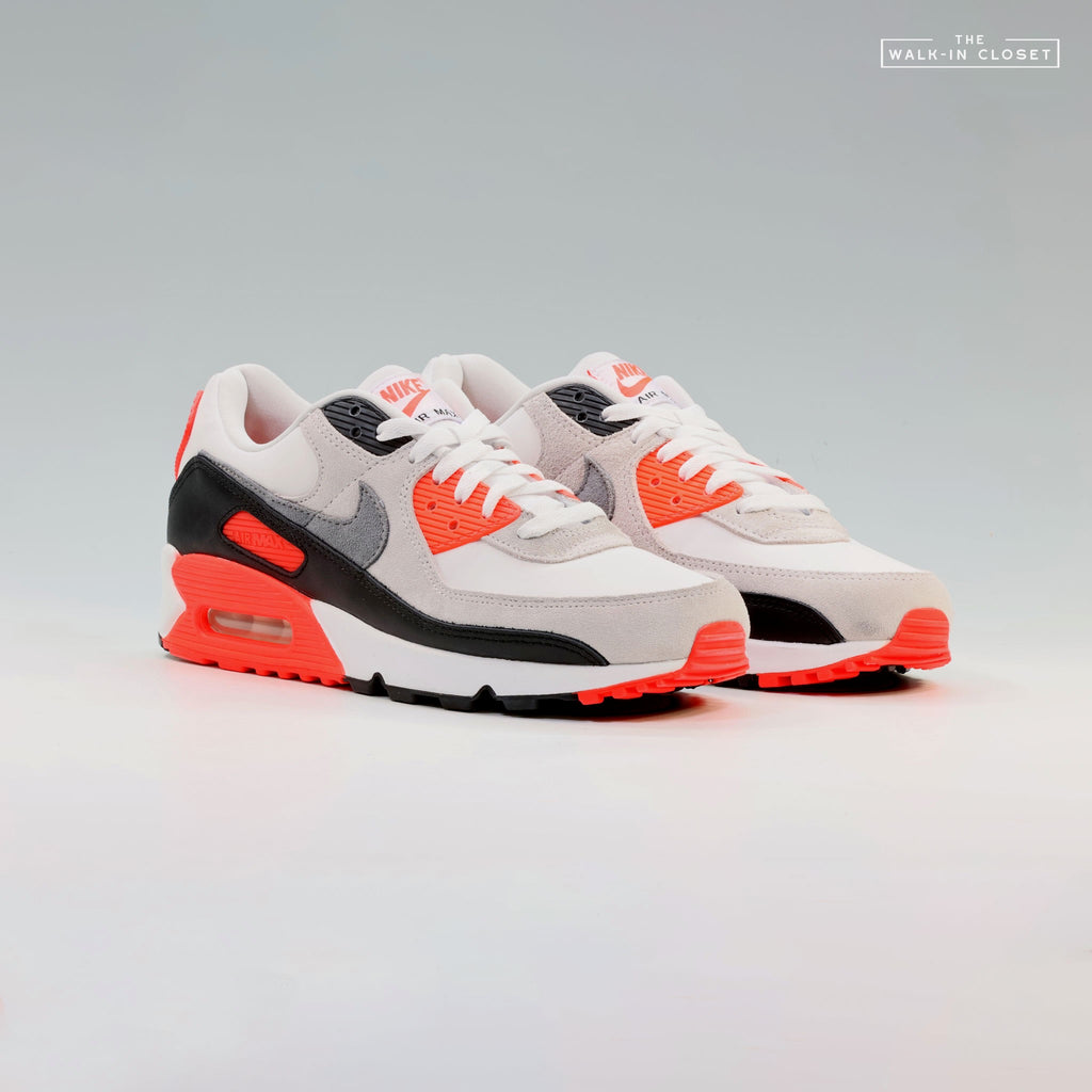 NIKE AIR MAX 90 'INFRARED' MENS SNEAKERS -IU1055-100