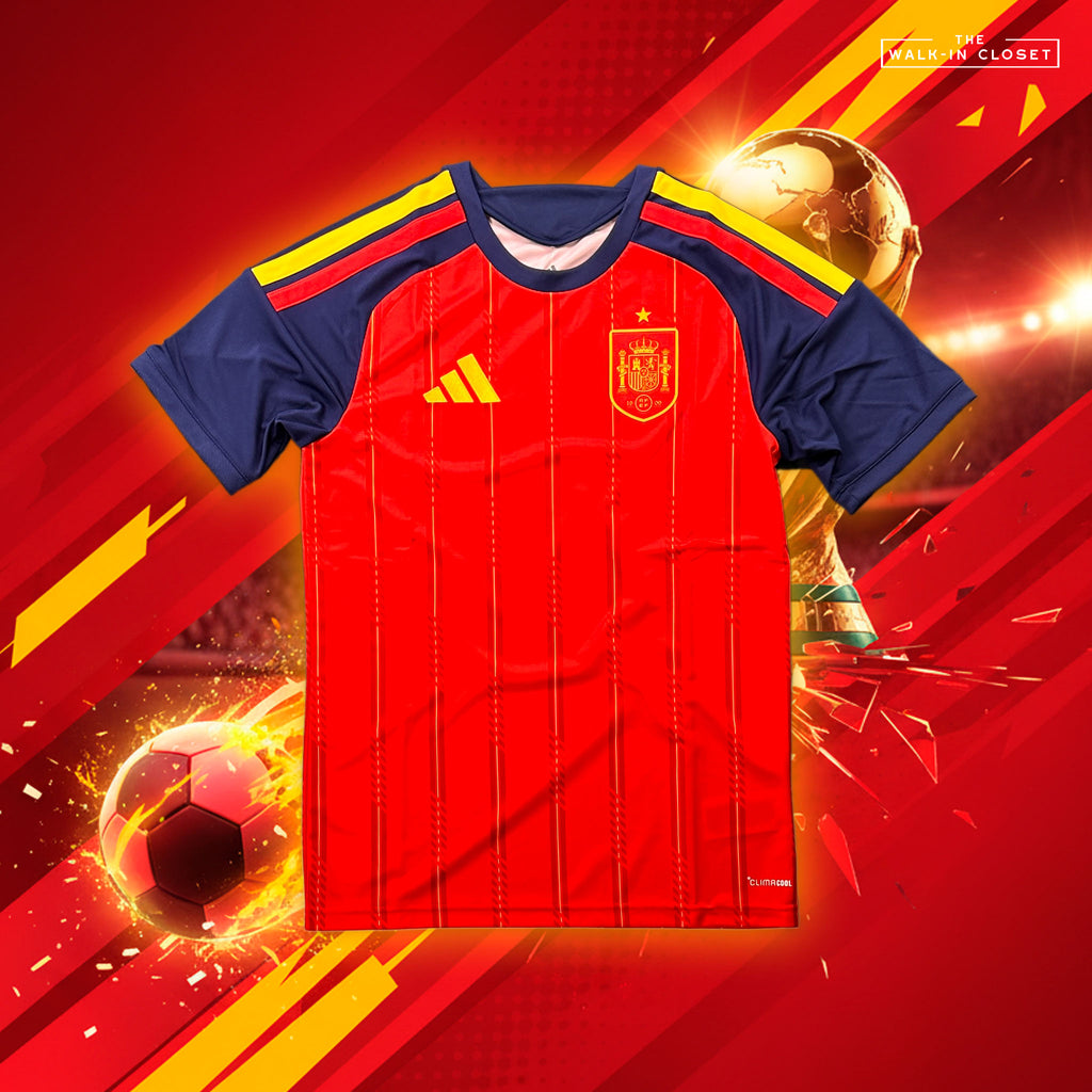 ADIDAS 'SPAIN' 2026 FIFA WORLD CUP HOME MENS JERSEY - JN4390