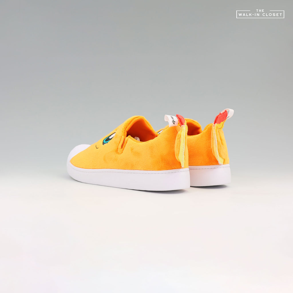 ADIDAS POKÉMON SUPERSTAR QUICKON 'CHARMANDER' BIG KID'S SNEAKERS - KJ5626