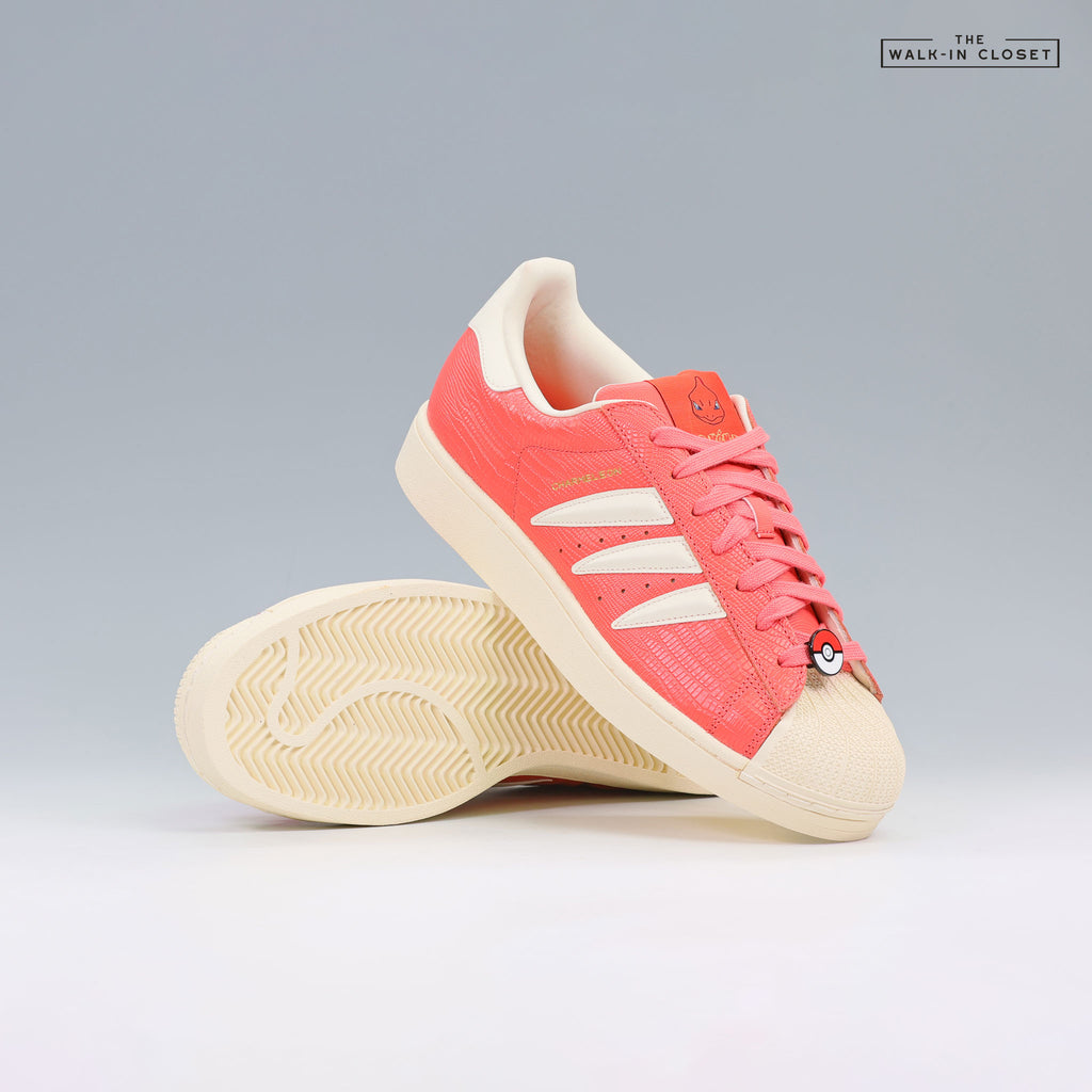 ADIDAS POKÉMON SUPERSTAR II 'CHARMELEON' MENS SNEAKERS - KI2856