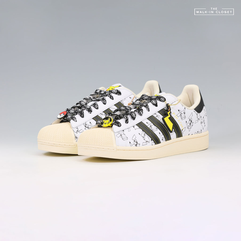 ADIDAS POKÉMON SUPERSTAR II 'PIKACHU' MENS SNEAKERS  - KI2857
