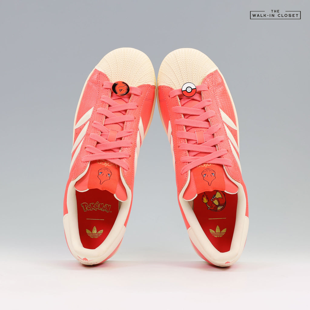 ADIDAS POKÉMON SUPERSTAR II 'CHARMELEON' MENS SNEAKERS - KI2856