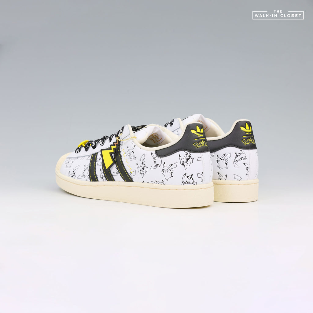 ADIDAS POKÉMON SUPERSTAR II 'PIKACHU' MENS SNEAKERS  - KI2857