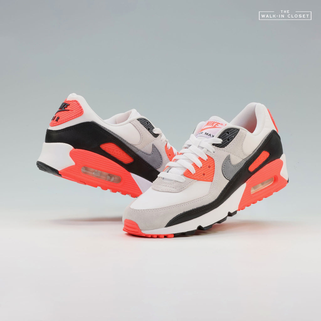 NIKE AIR MAX 90 'INFRARED' MENS SNEAKERS -IU1055-100