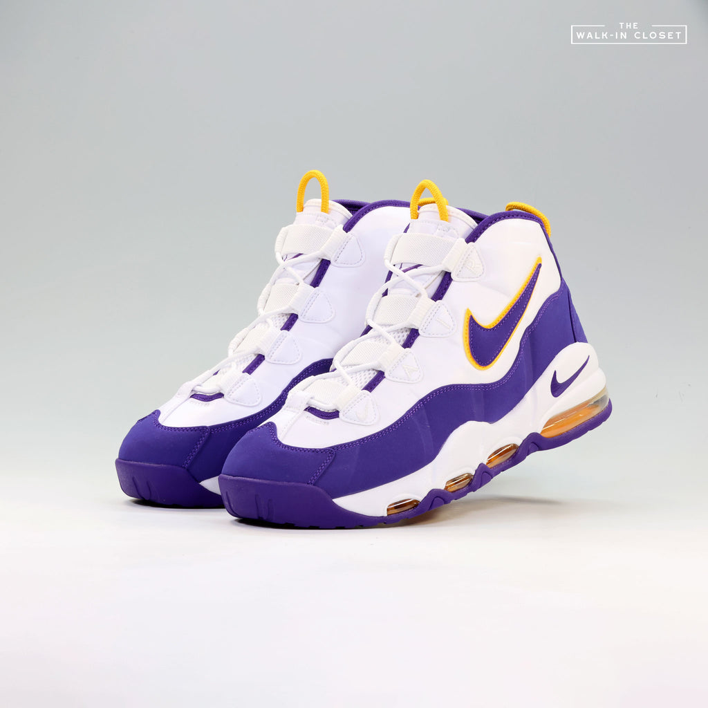 NIKE AIR MAX UPTEMPO LAKERS "DEREK FISHER" MENS SNEAKERS - 311090-301
