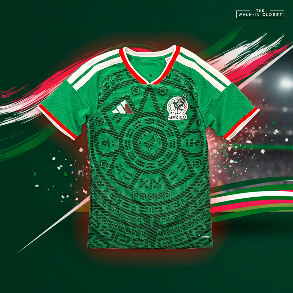 ADIDAS 'MEXICO' 2026 FIFA WORLD CUP HOME MENS JERSEY - JL8537