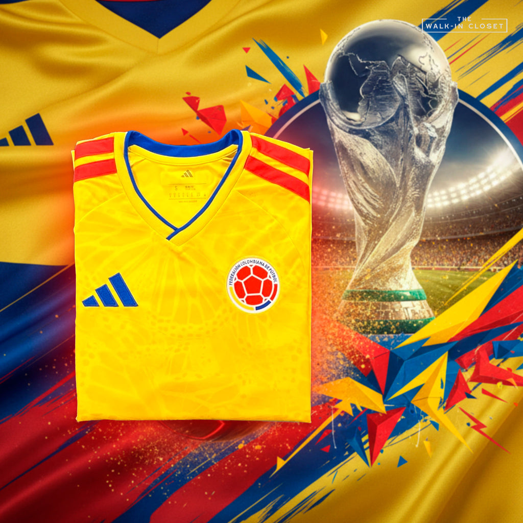 ADIDAS 'COLOMBIA' 2026 FIFA WORLD CUP HOME MENS JERSEY - JL6972