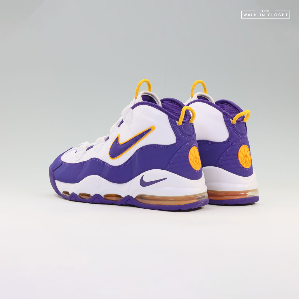 NIKE AIR MAX UPTEMPO LAKERS "DEREK FISHER" MENS SNEAKERS - 311090-301
