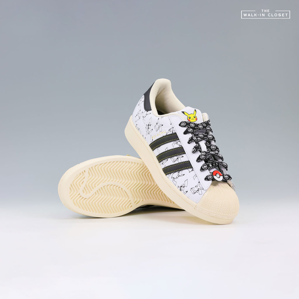 ADIDAS POKÉMON SUPERSTAR II 'PIKACHU' MENS SNEAKERS  - KI2857