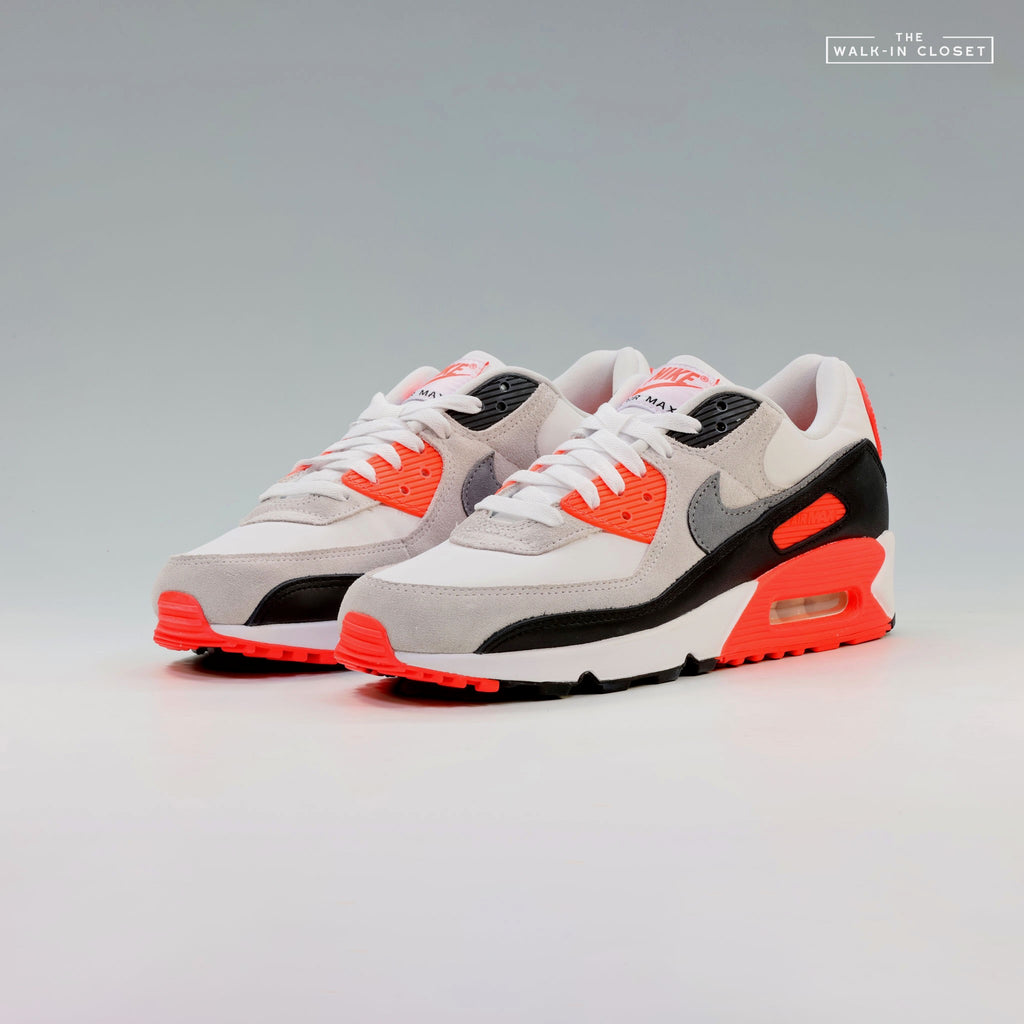 NIKE AIR MAX 90 'INFRARED' MENS SNEAKERS -IU1055-100
