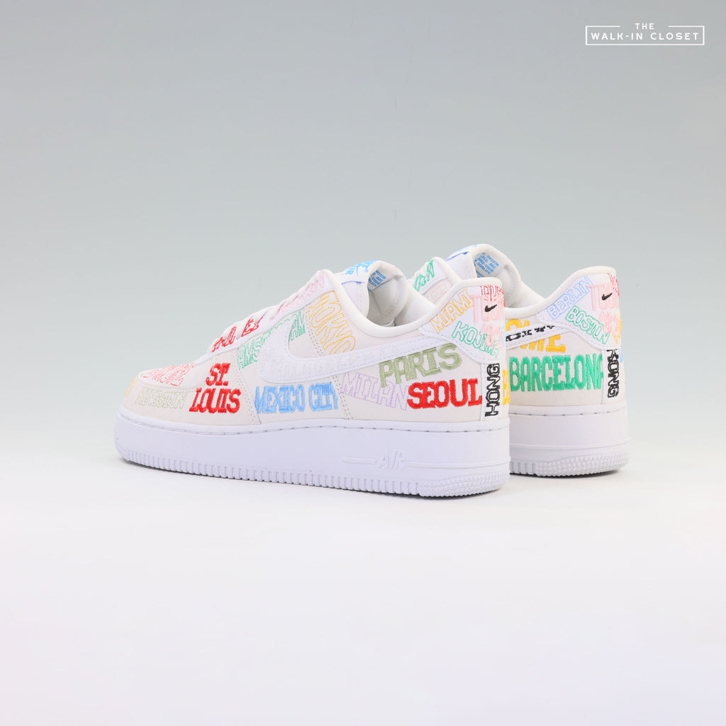 NIKE AIR FORCE 1 LOW 'WORLD TOUR' MENS SNEAKERS -  II1549-100