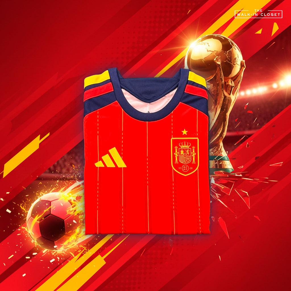 ADIDAS 'SPAIN' 2026 FIFA WORLD CUP HOME MENS JERSEY - JN4390