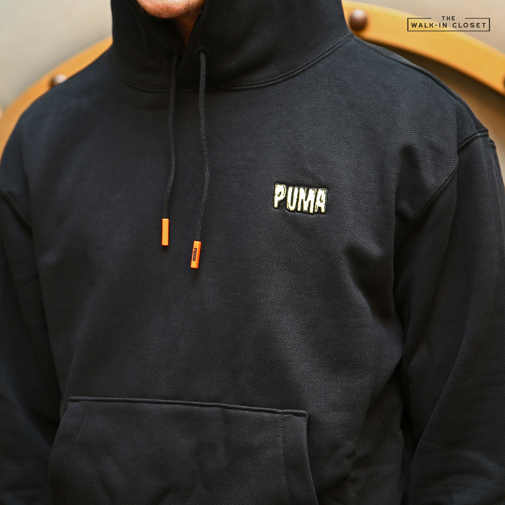 PUMA X RANDOMEVENT® PULL OVER GRAPHIC HOODIE - 596662-01